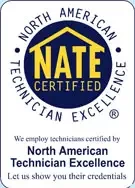 ICE-HVAC is NATE Certified